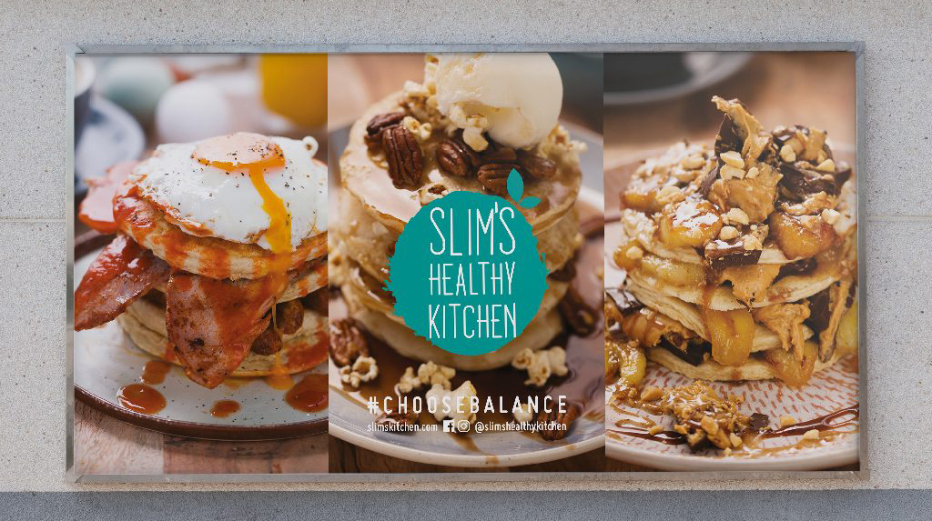 Billboard Design - 48-sheet Design - Slims Healthy Kitchen