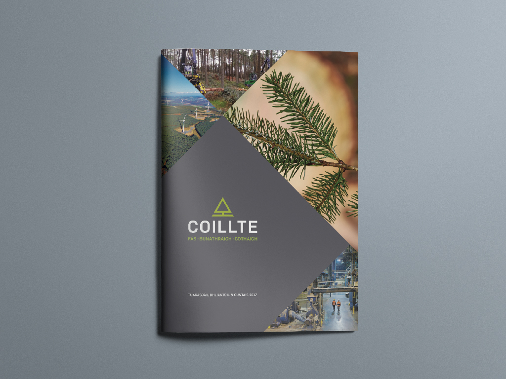 Annual Report Design - Coillte, Ireland